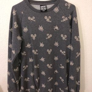 RARE Drop Dead Clothing - Itchy&Scratchy Crewneck